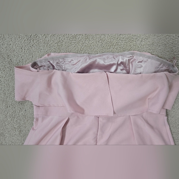 Chi Chi London Wanda Pink High-Low Formal Dress Size 14 - Picture 7 of 14